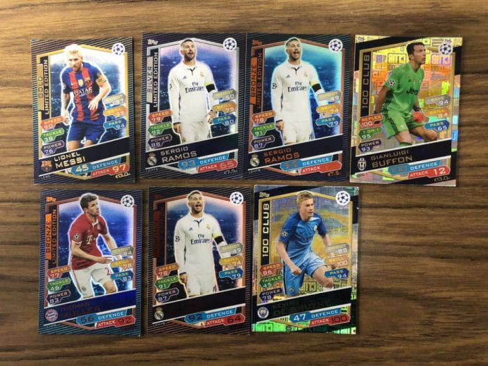 Match attax limitadas champions