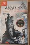 Assassin's credit 3 remastared Nintendo Switch