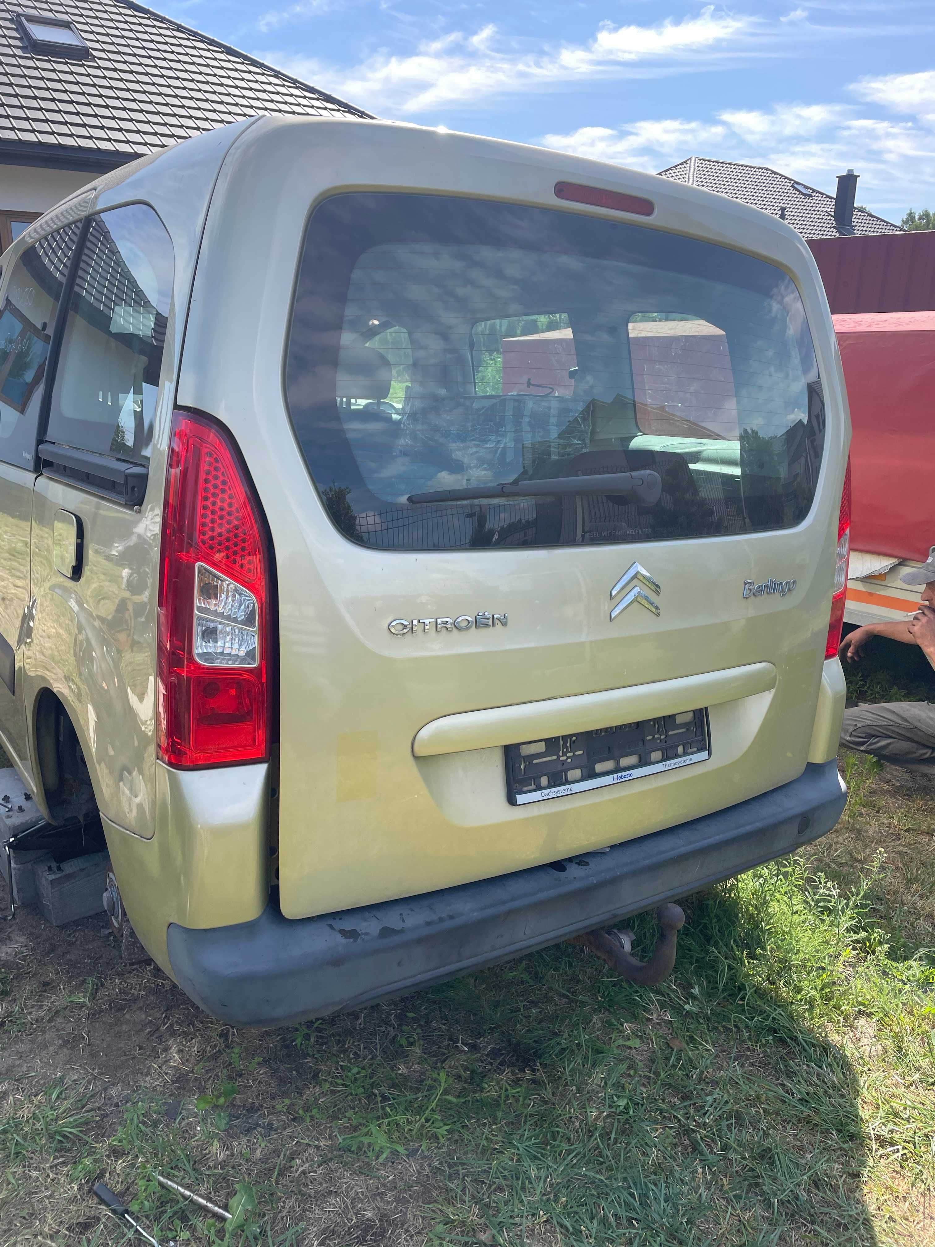 Klapa tył Berlingo Partner III