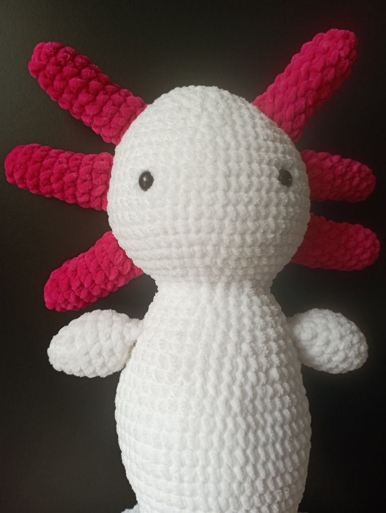 Axolotl/Aksolotl na szydełku