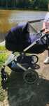 Коляска 2 в 1 Cybex Balios S Lux  Ocean Blue синій