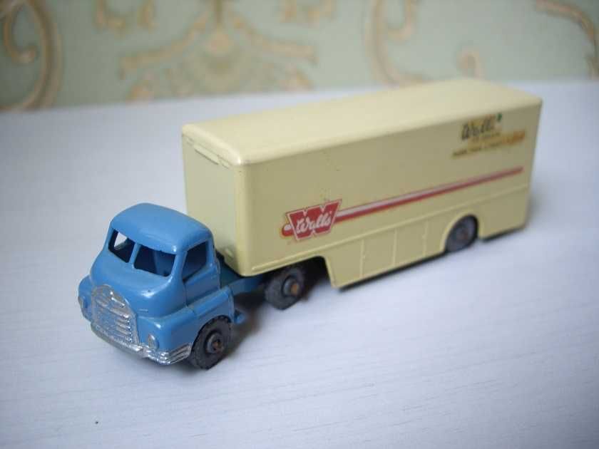 Matchbox Lesney BEDFORD ARTICULATED Contener Unikat