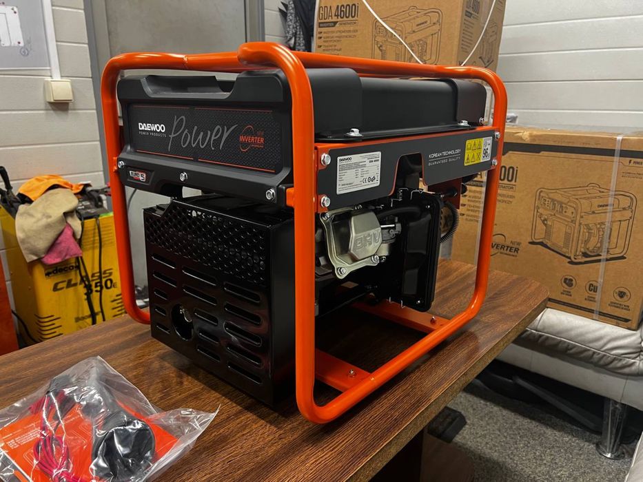 Інверторний бензиновий генератор Daewoo Power GDA 4600i