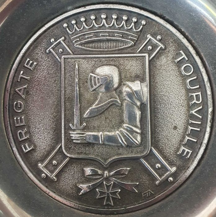 Cinzeiro/Taça da Fragata de Guerra Francesa Tourville, EIA/Lyon - 1967