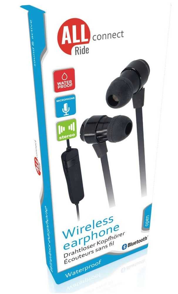 Słuchawki wireless ALLRide Connect bluetooth z mikrofonem