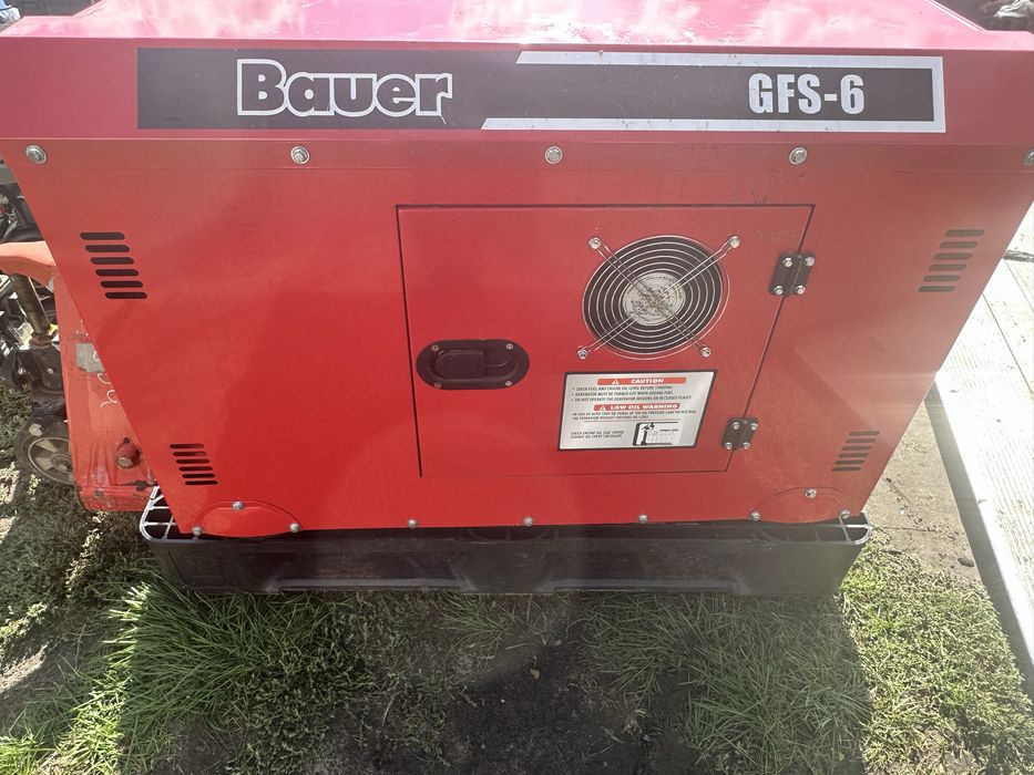 Agregat Prądotwórcze Bauer GFS-6 Niemiecki nowy Diesel 6-6.5 KW