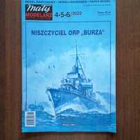 Niszczyciel ORP Burza Mały Modelarz NOWY