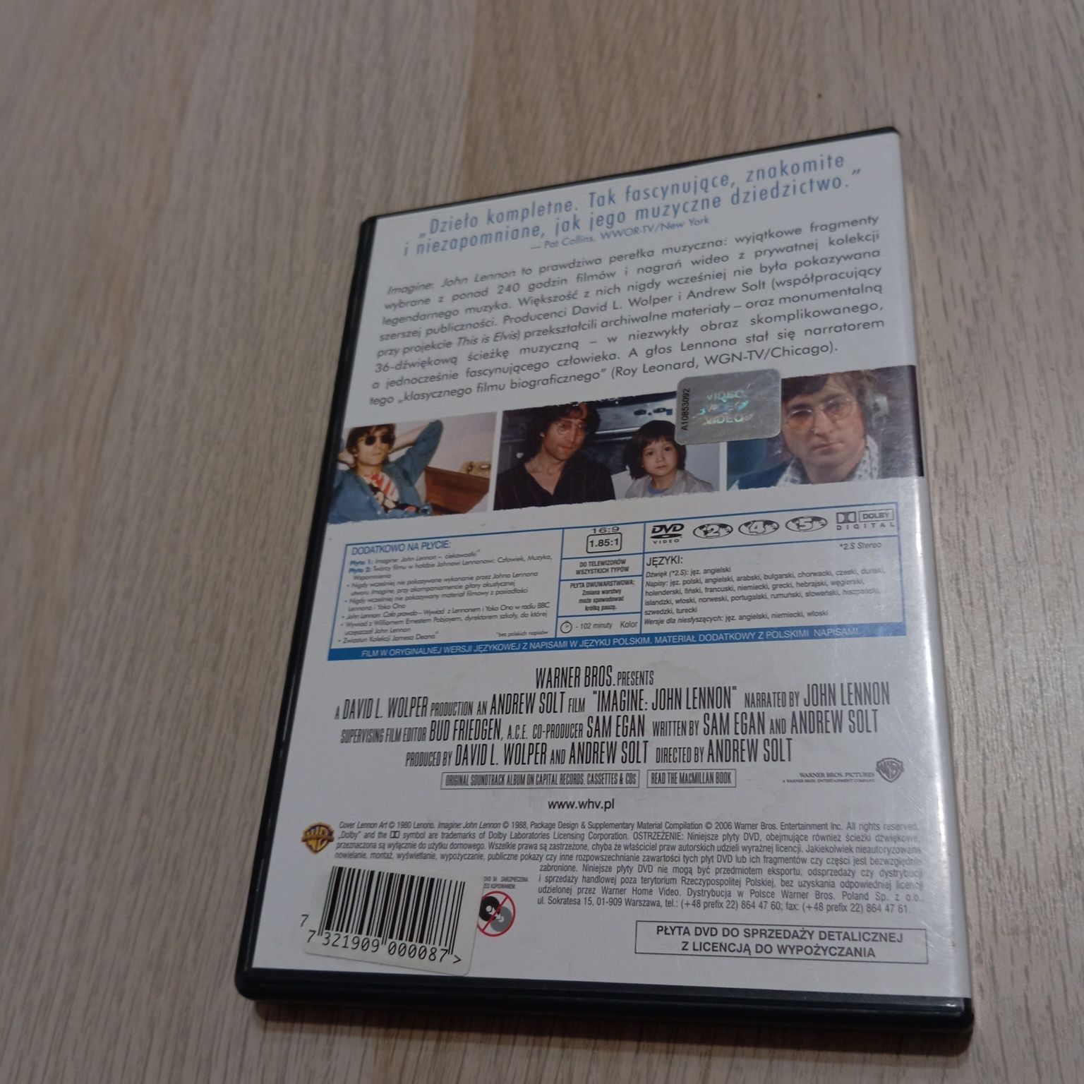 John Lennon Imagine 2x DVD