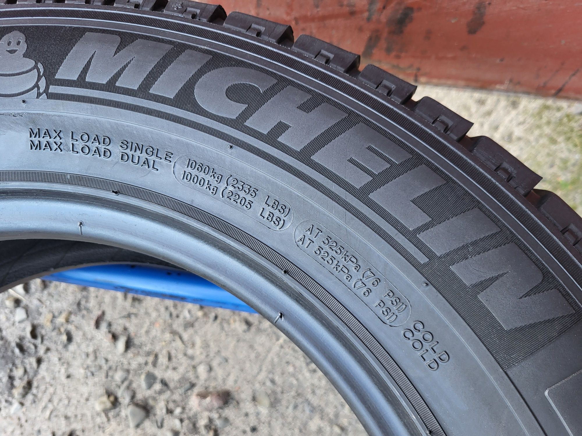 195/75/16C R16C Michelin AGILIS 2шт ціна за 1шт літо шини
