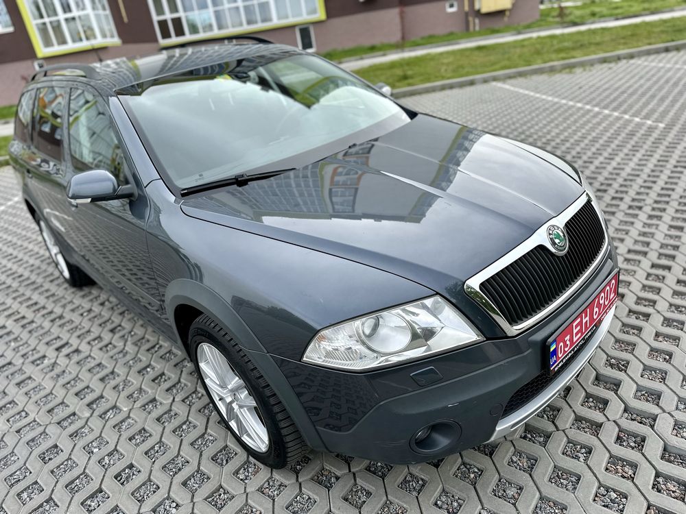 Skoda Octavia A5 Scout в рідній фарбі