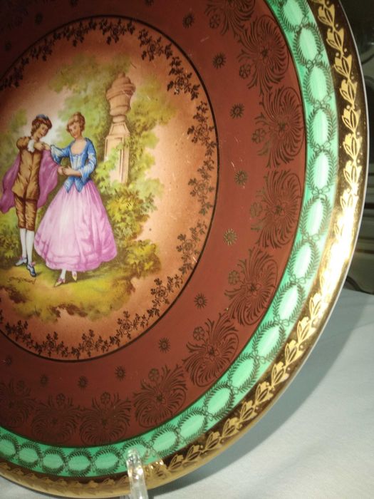 Prato em porcelana fina Bareuther