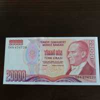 Banknot Turcja 20000