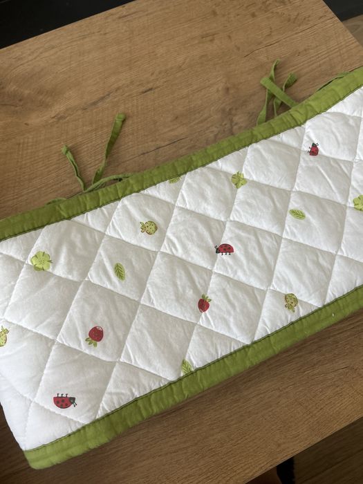 Otulacz do lóżeczka dziecięcego biedronki