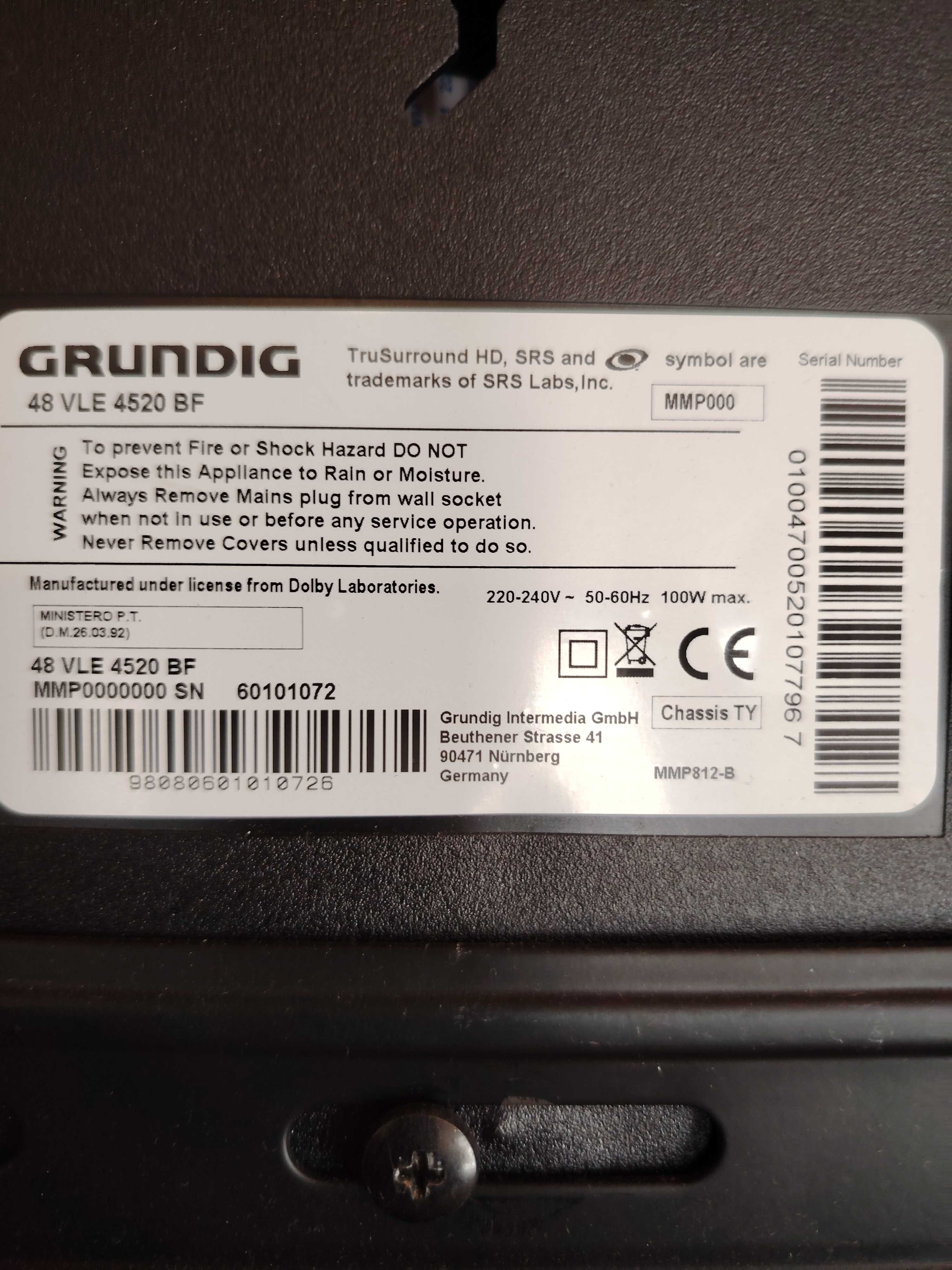 Tv Grundig 48 polegadas led ótima