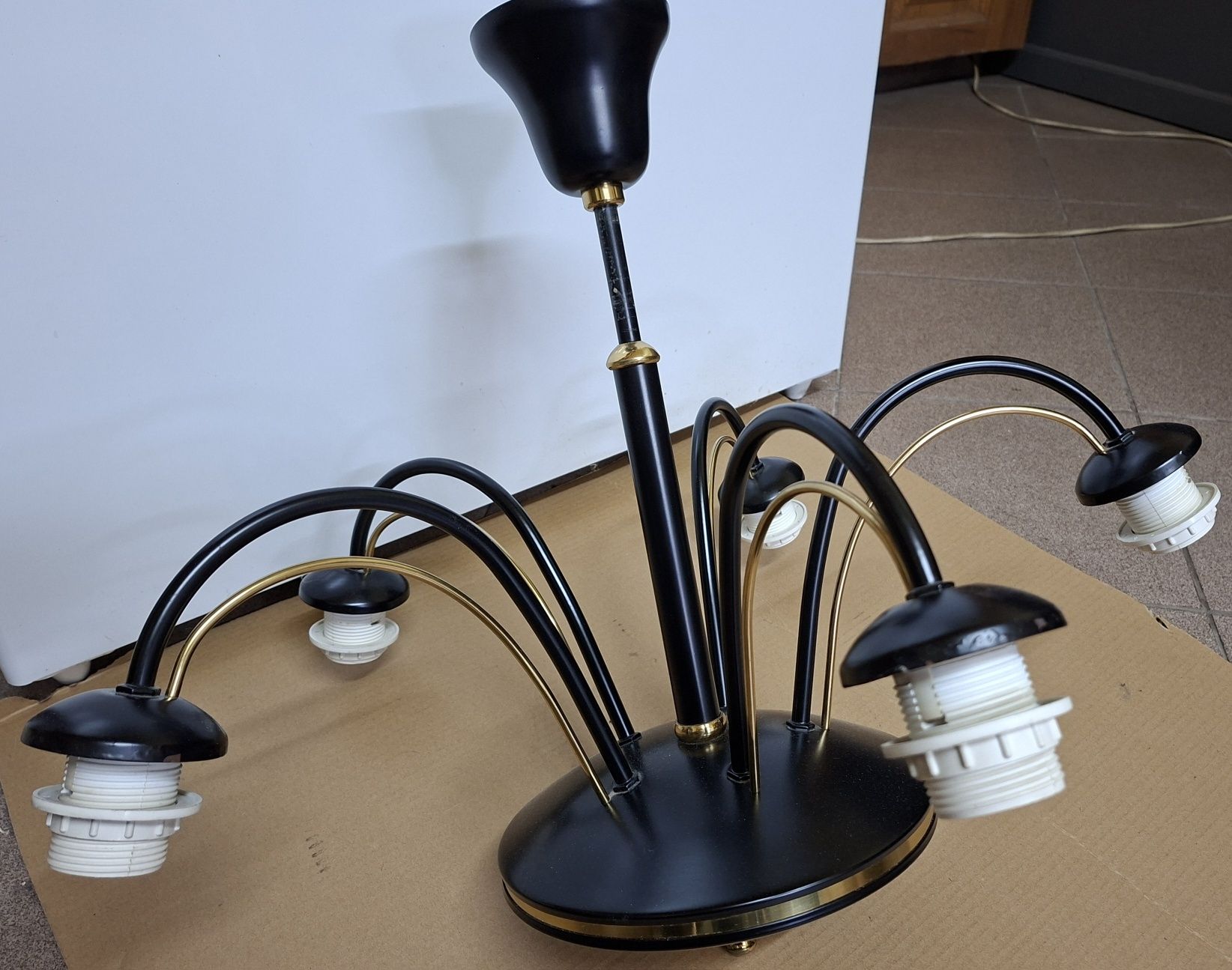 Żyrandol na 5 żarówek e27