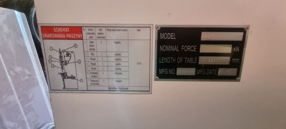prasa krawędziowa 160 ton