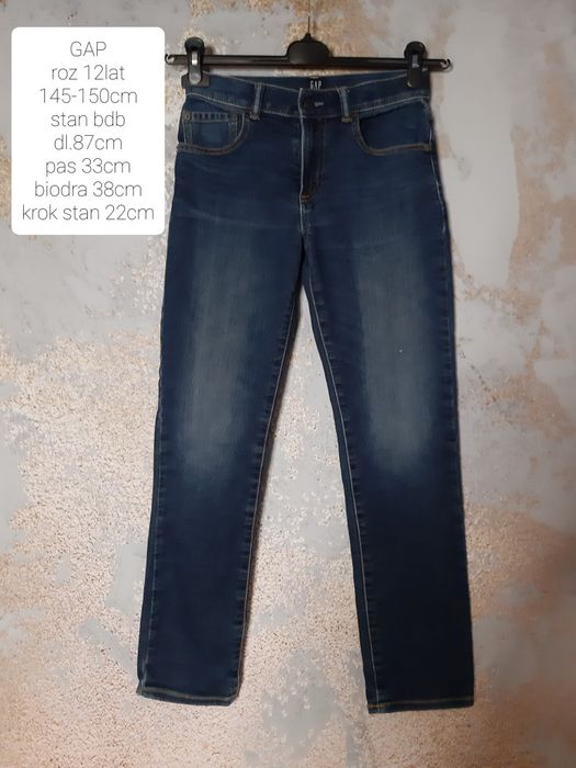 Spodnie jeans roz 12lat