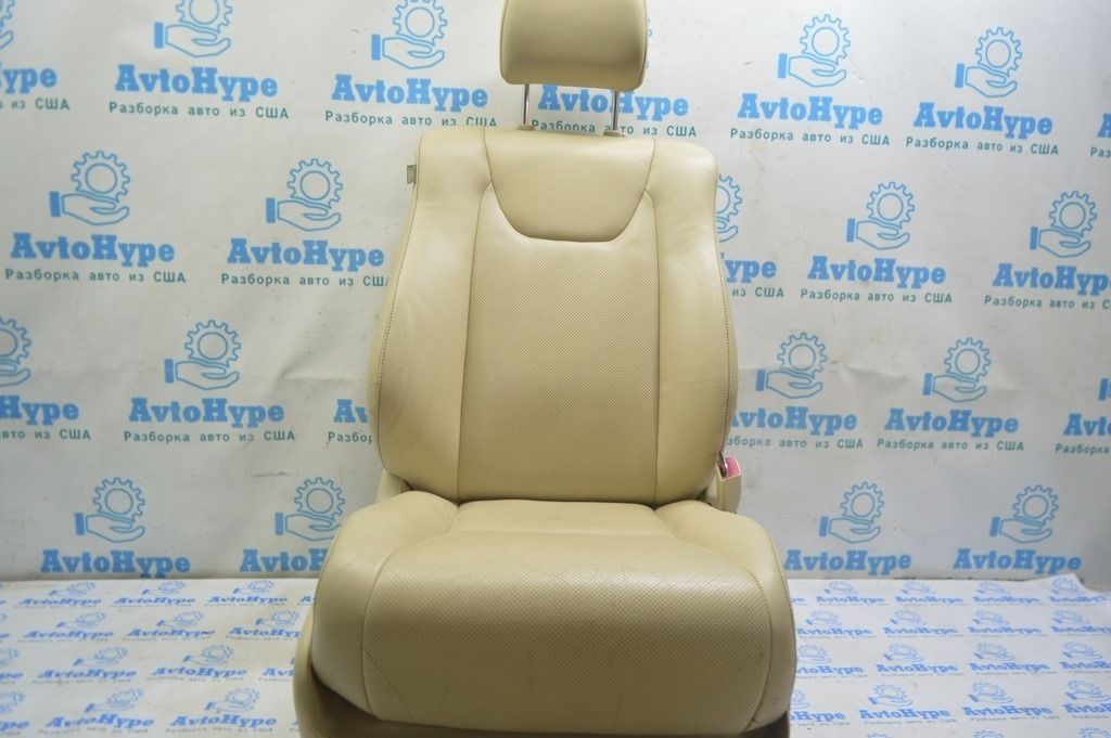Комплект сидений перед и зад Lexus RX450h 10-15 (02) беж кожа и Airbag