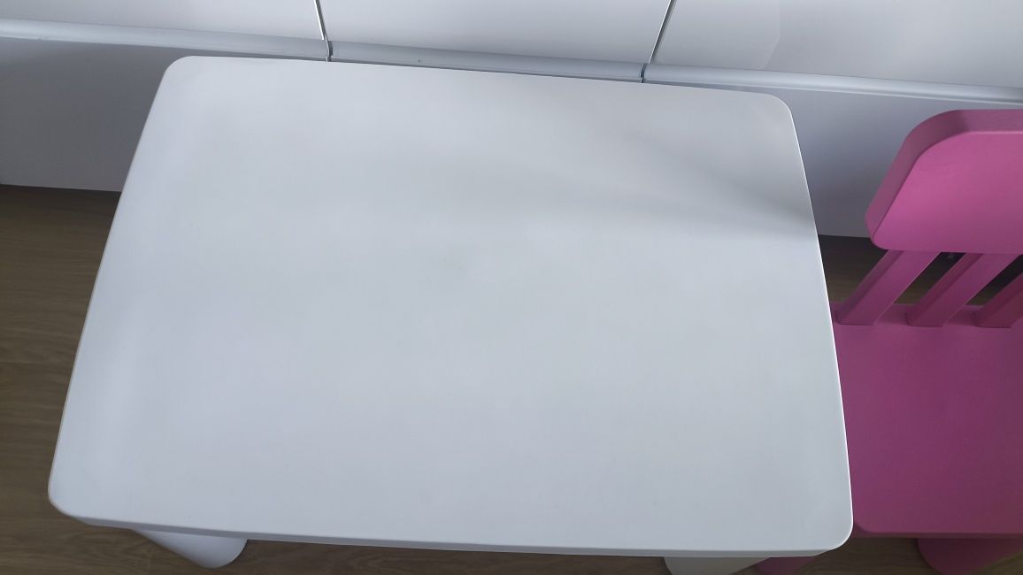 Stolik + krzesełko Mammut ikea