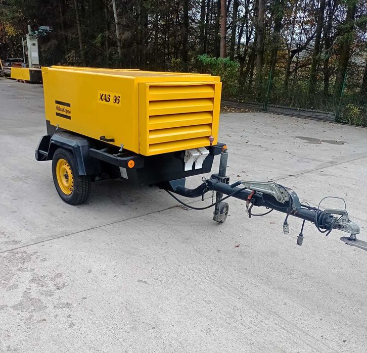 Sprężarka kompresor spalinowy Atlas Copco XAS 96 zarejestrowany