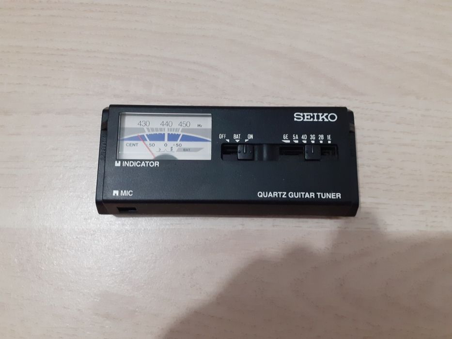 Afinador Guitarra/Baixo Seiko (Guitar Tuner)