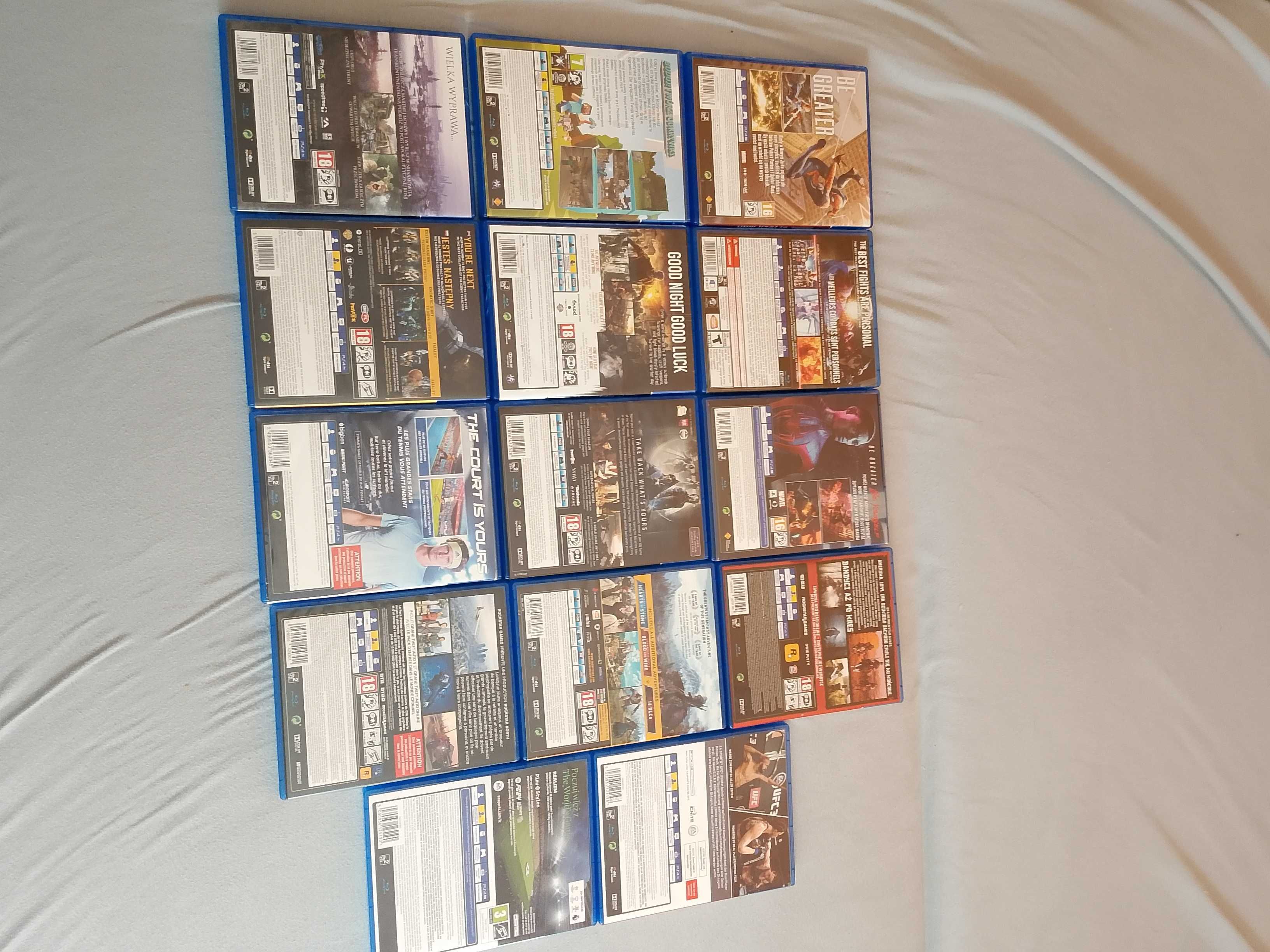 Gry PS4 – Spider-Man, GTA V, RDR2, Minecraft, Mortal Kombat, i inne