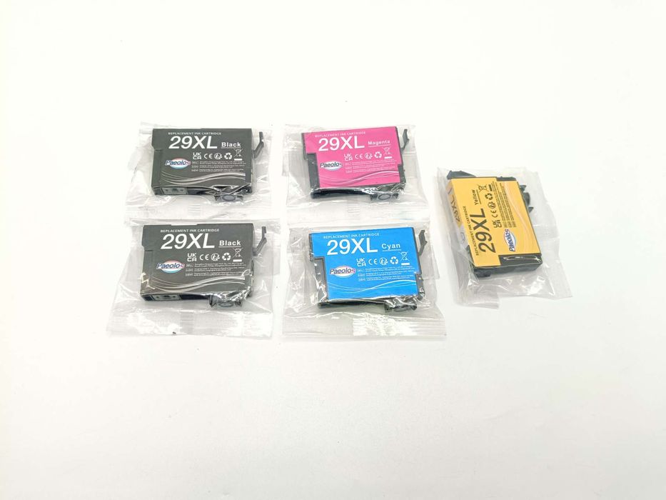 5X Tusz 29XL do Epson XP-235 XP-245 XP-332  yellow, cyan, magenta