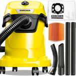 Odkurzacz Bezworkowy Uniwersalny Wd3 Karcher Turbo Mocny Nadmuch Premi