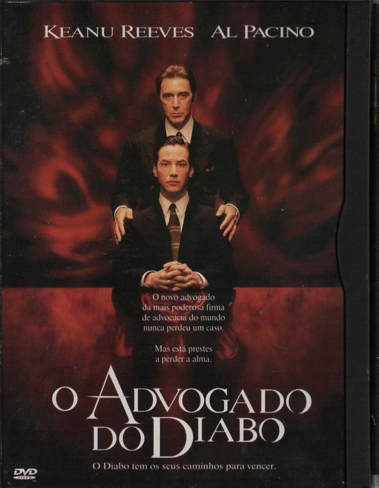 Dvd O Advogado do Diabo-thriller - Al Pacino/ Keanu Reeves