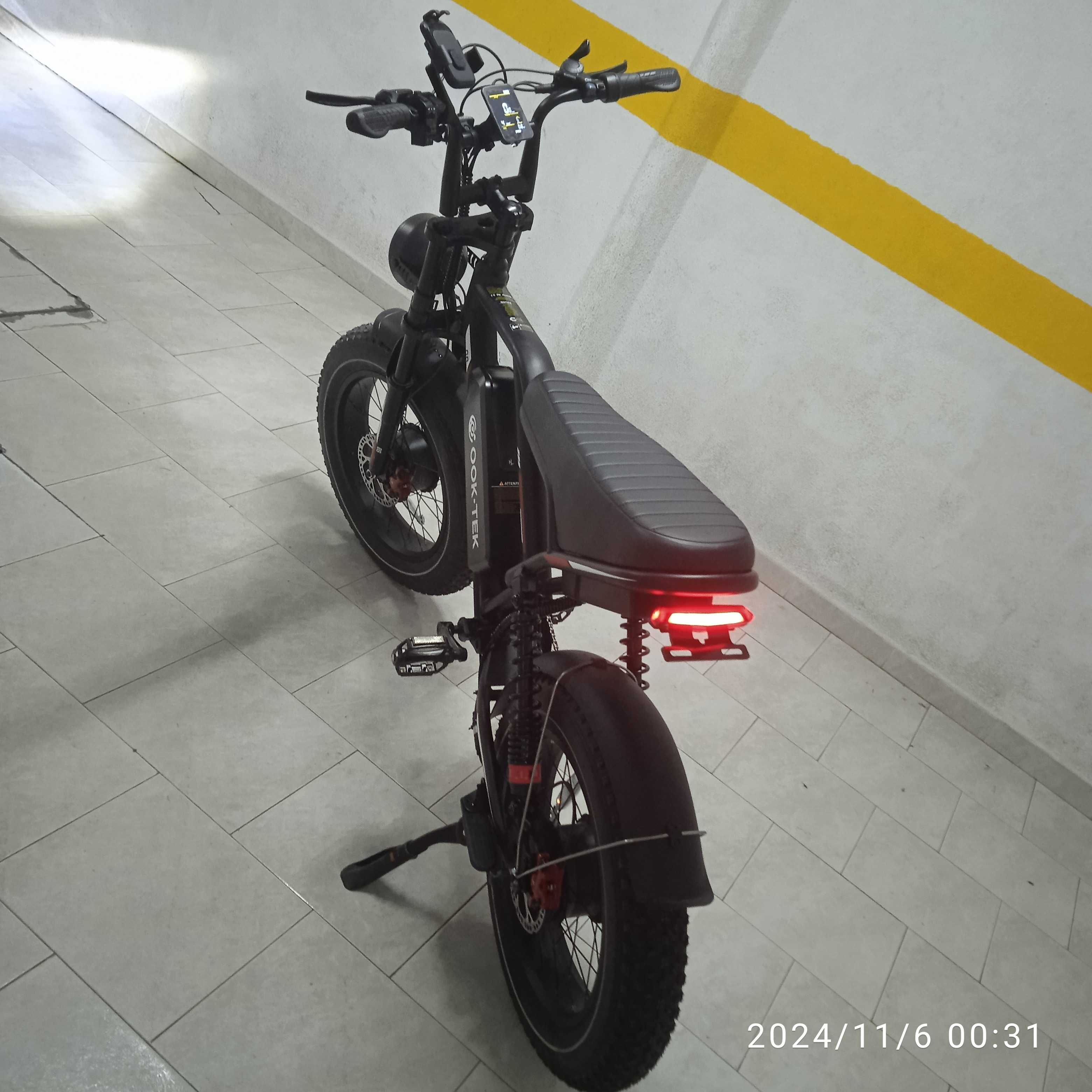 Bicicleta eletrica 1000 W - 17,5 Ah. - Nova, 0 Km.