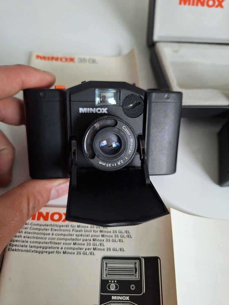 Mikro aparat analogowy MINOX 35GL + MINOX  FC 35
