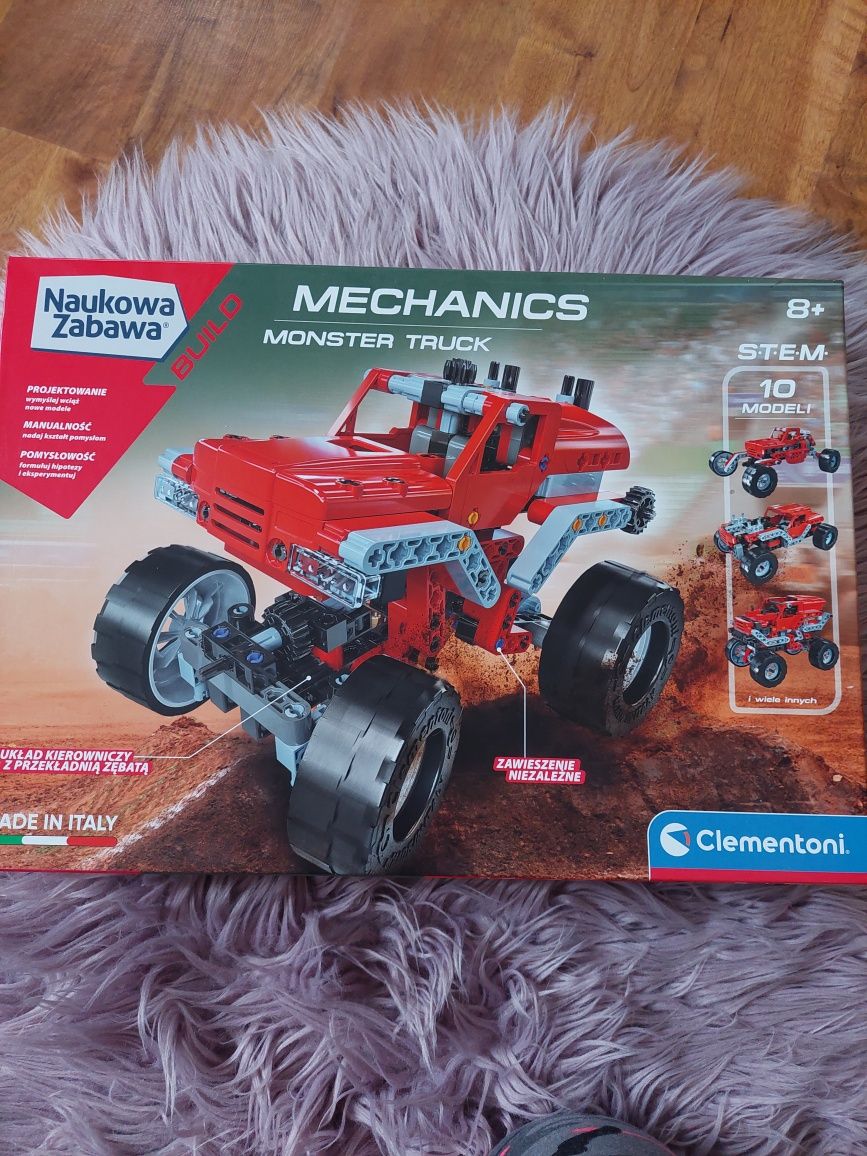 Nowa Zabawka- mechanics  monster truck - cena  130 zł + motor