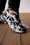 Чоловічі кросівки Balenciaga Runner чорний з білим 1426 ТОП НОВИЗНА