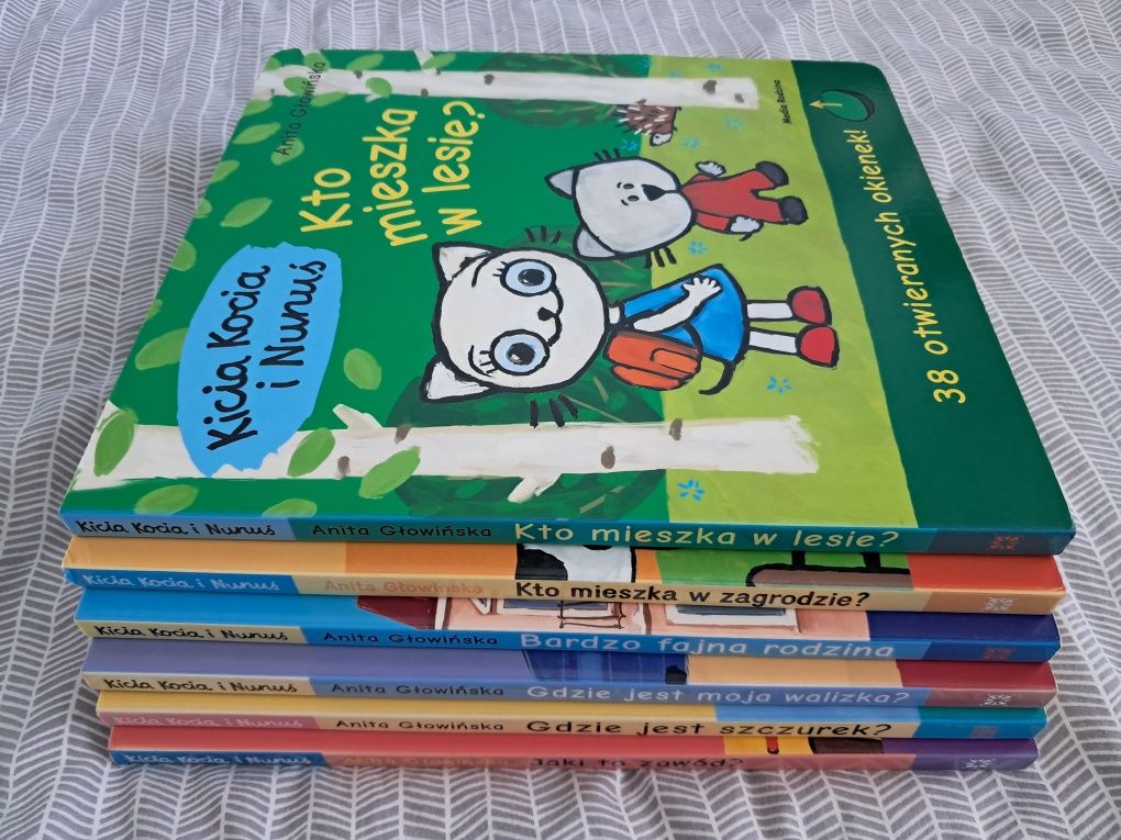 Kicia Kocia I Nunuś z okienkami- zestaw