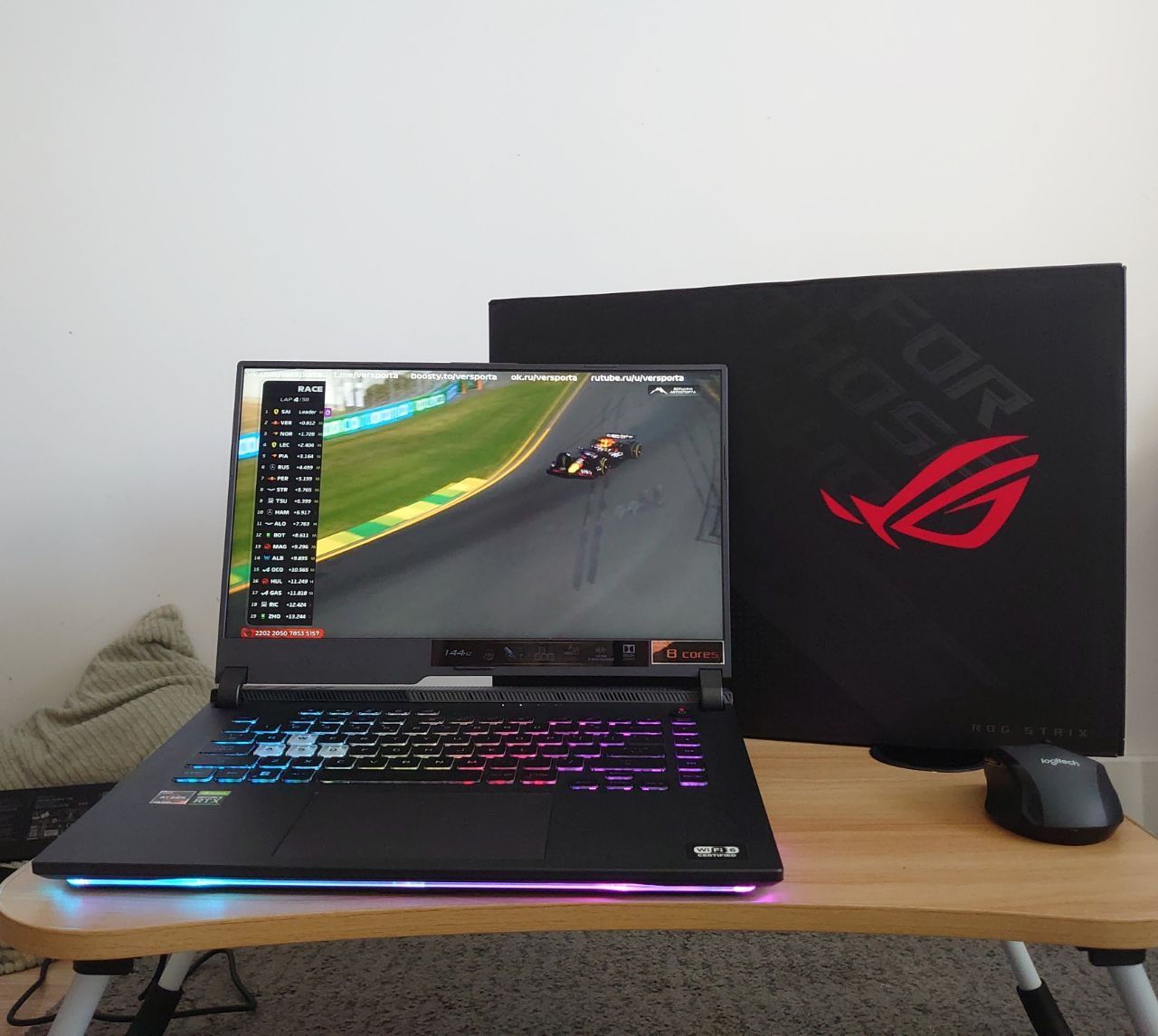 Laptop Asus Rog Strix Ryzen 7 RTX na gwarancji