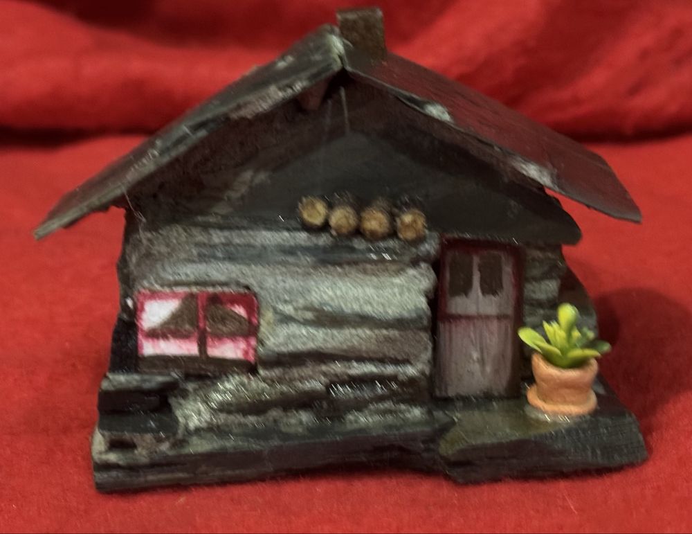 Casinha em xisto artesanal