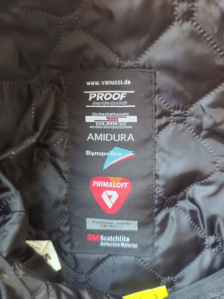 Spodnie motocyklowe Vanucci roz. 52 (XL)