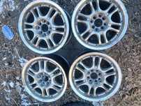 Диски титанові легкосплавні 4/100 R15 комплект опель не гнуті