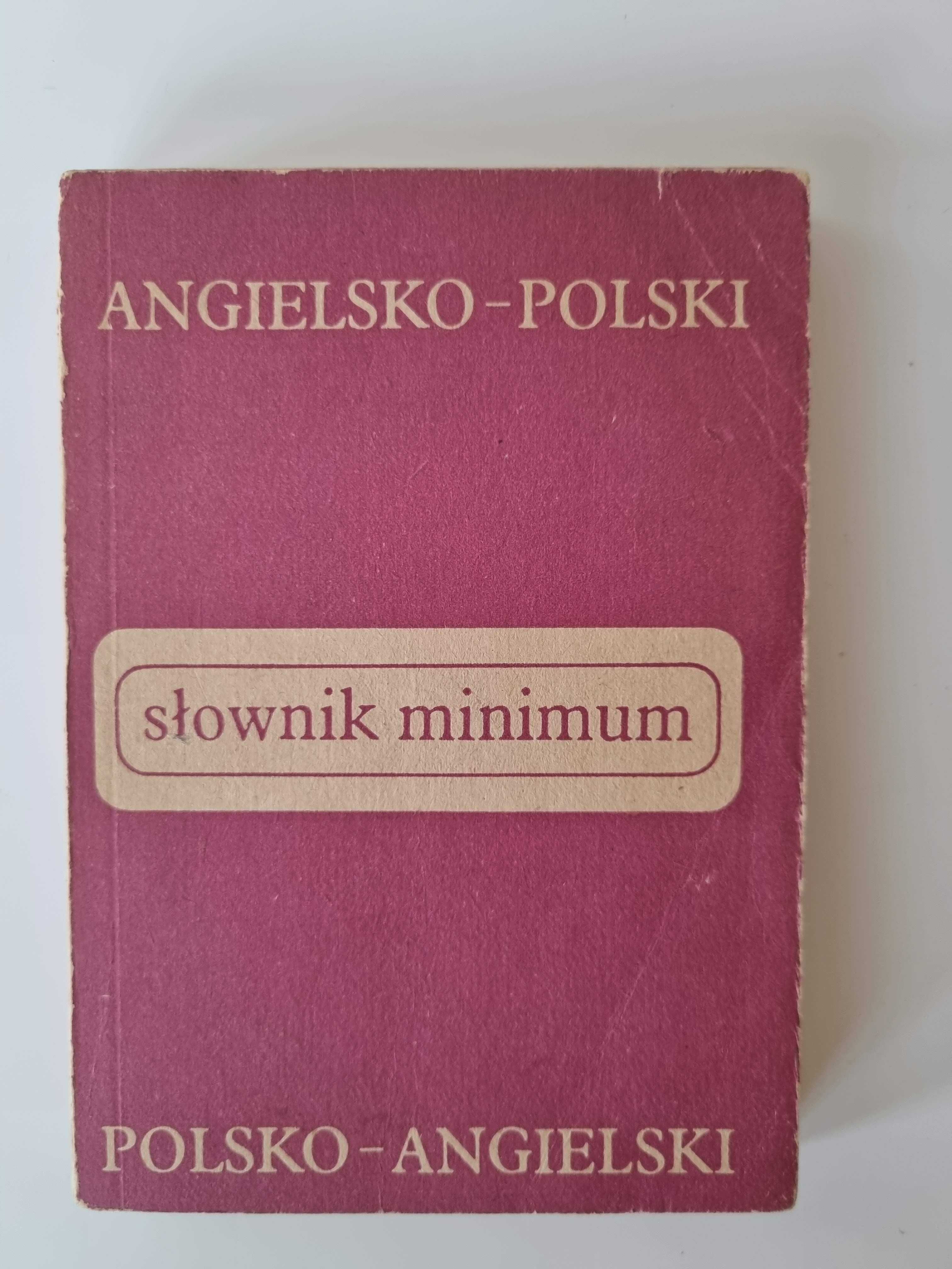 Polsko-angielski słownik angielsko-polski kieszonkowy podręczny