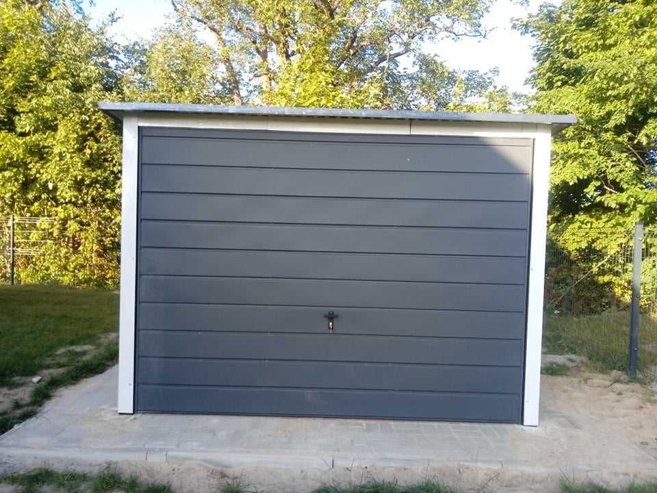 Garaż ocynk 3x5 brama uchylna, wiata, blaszak, profil PRODUCNT