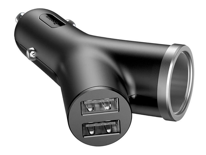 Ładowarka Samochodowa Baseus Y 3.4A 2X Usb +Port Zapalniczki
