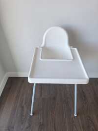 Cadeira de refeição para bebé Ikea com tabuleiro