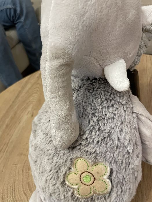 Maskotka słoń slonik szary miś pluszowy pluszak przytulanka
