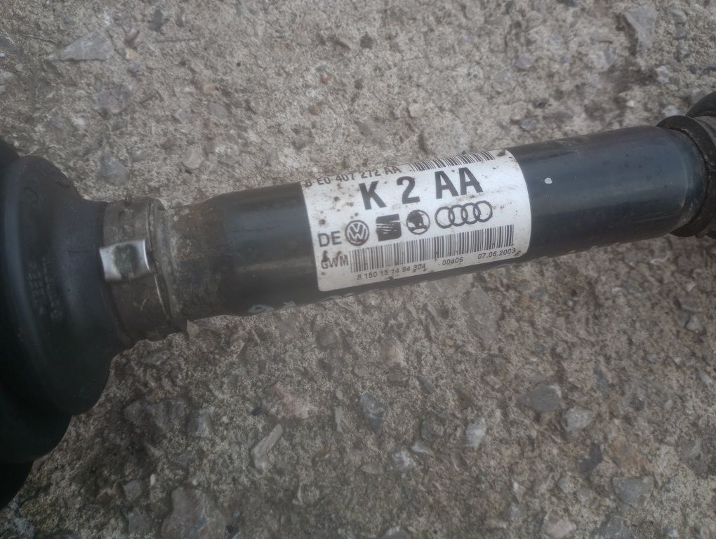 Audi a4 b6 a4b6 3.0 automat półoś prawa prawy przód 115 przebieg