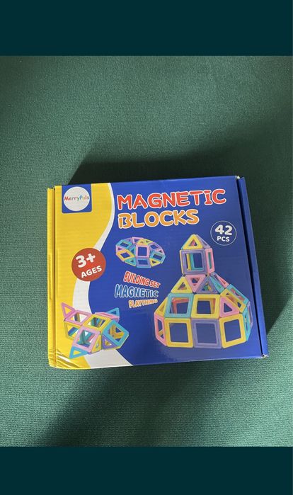 Klocki magnetyczne dla dzieci 42 sztuki dla 3 4 5 6 7 8 lat