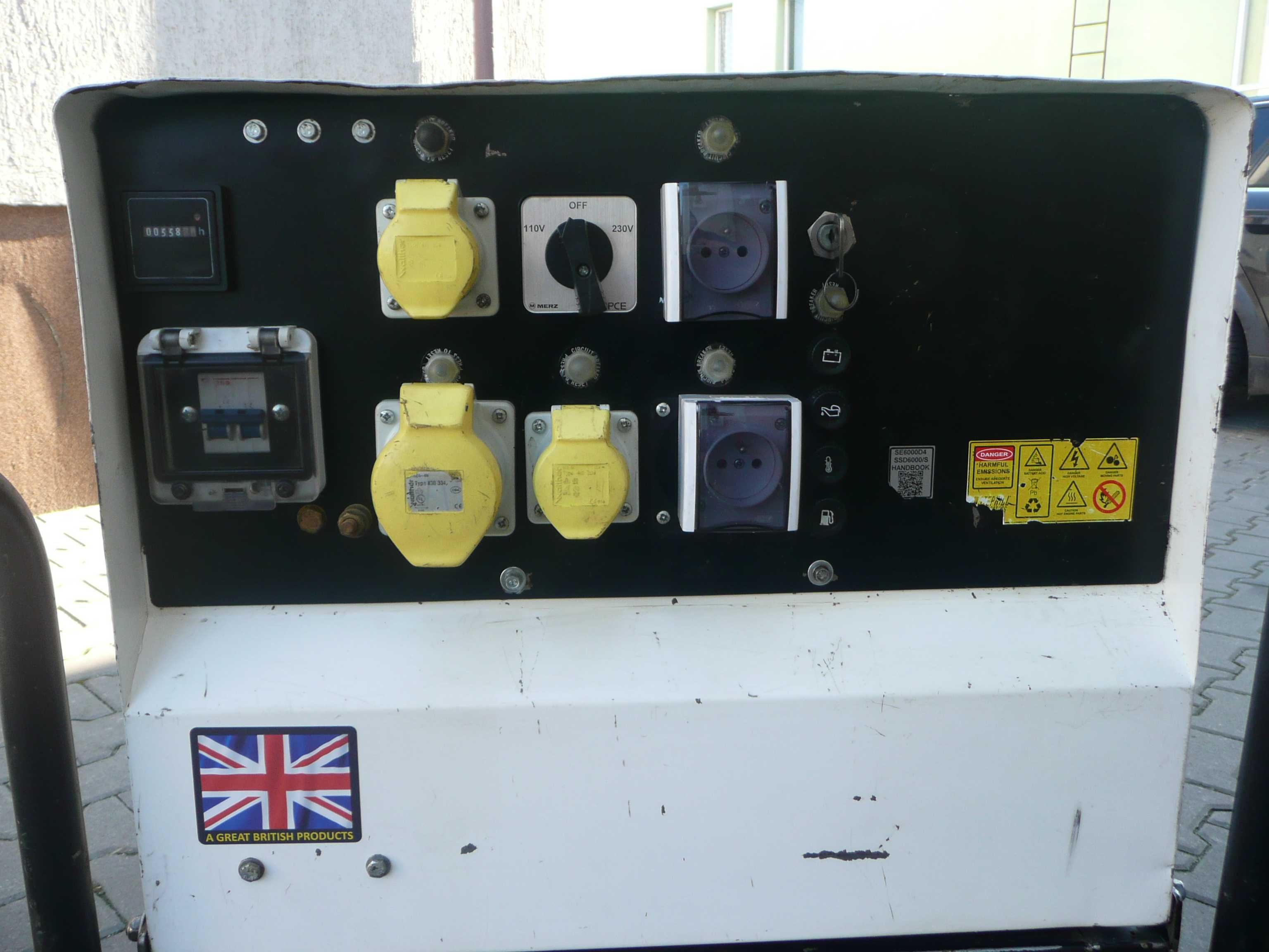 Agregat prądotwórczy SSD 6000 STEPHIL PRAMAC    6 KW