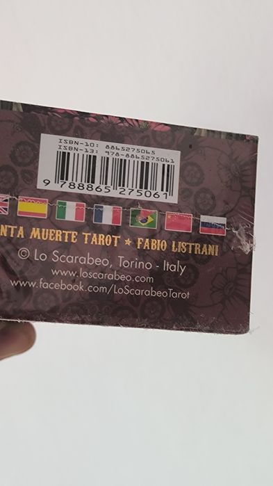 Карты таро Санта Муэрто, оригинал Италия.