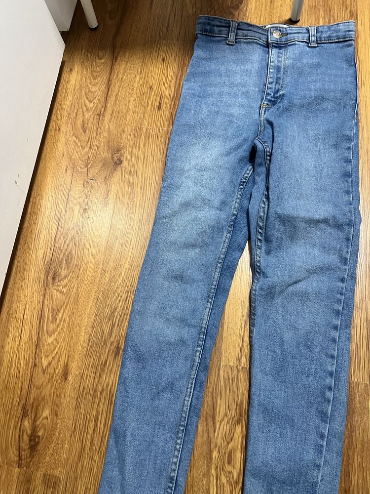 Spodnie jeans ZARA rurki 140