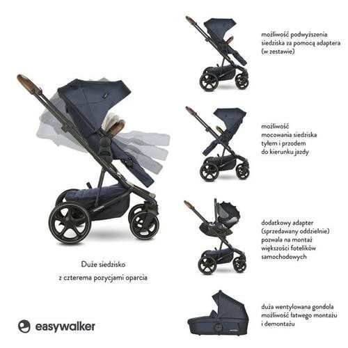 Easywalker Harvey 3 Premium wózek z DOŻYWOTNIĄ gwarancją!!!