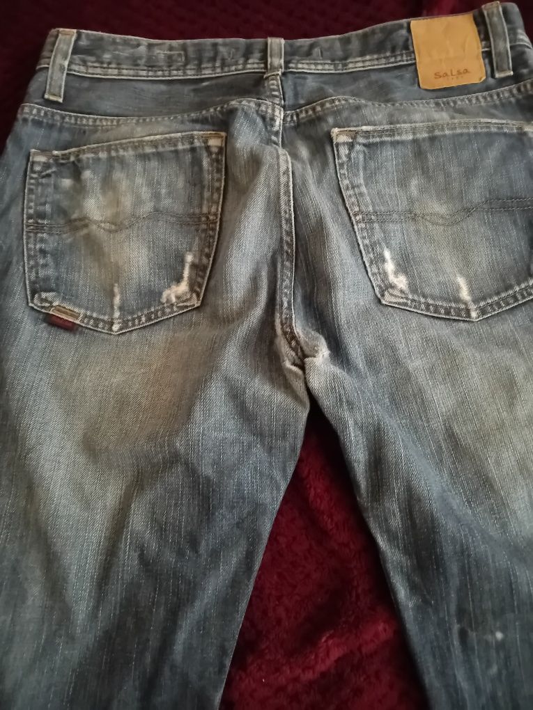 Calça de ganga da Salsa tamanho L